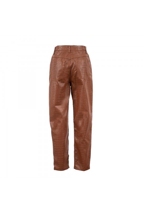 U R Ink JAVIERA 244W3Y9 PANTALONI CARAMELLO Sconto