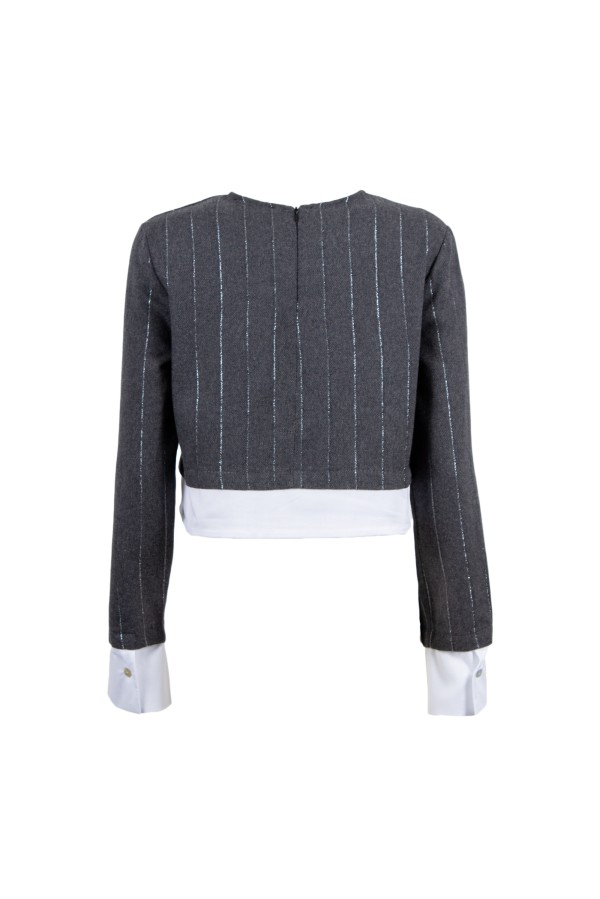 U R Ink MOA 234W42X CAMICIE e BLUSE GRIGIO Saldi Di Fabbrica