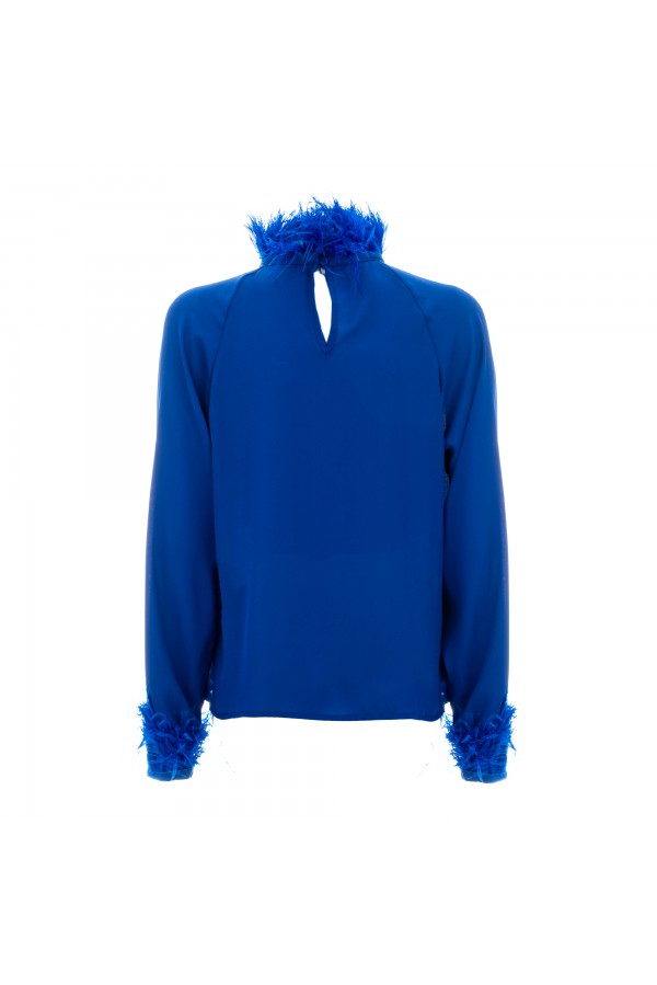 U R Ink LATINA 234W3M0 CAMICIE e BLUSE BLU Sottocosto
