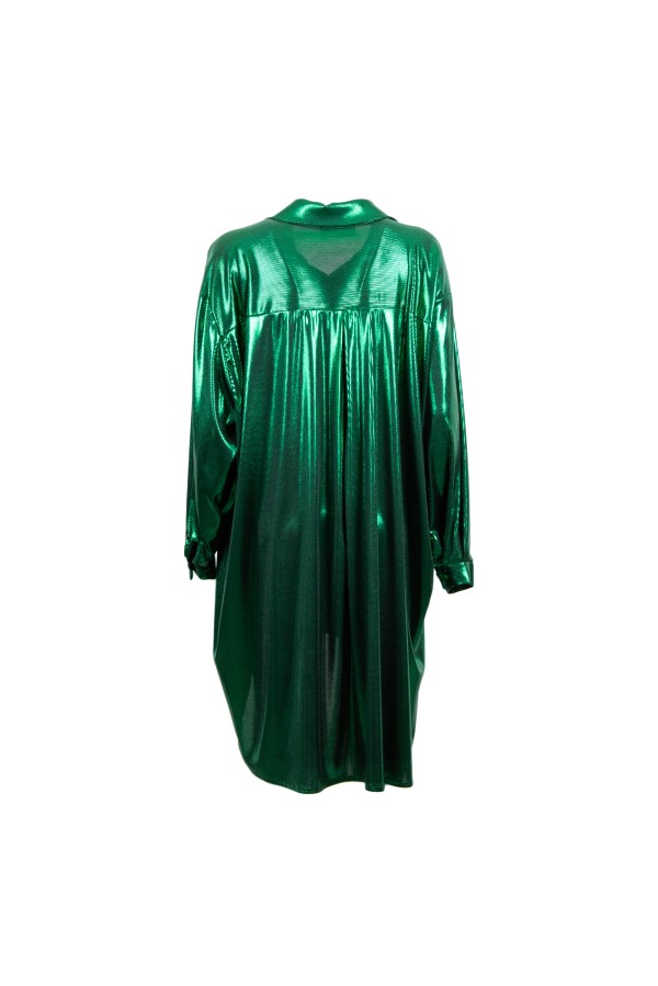 U R Ink SABÁN 254W4F2 CAMICIE e BLUSE VERDE Vendita Calda
