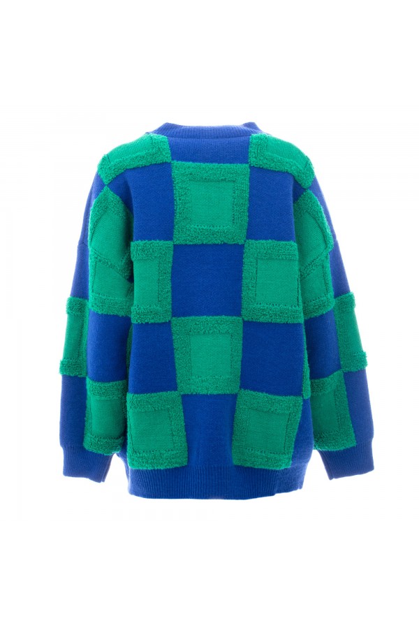 U R Ink PAMPLONA134W2Z7 MAGLIERIA VERDE/BLU Shopping Online