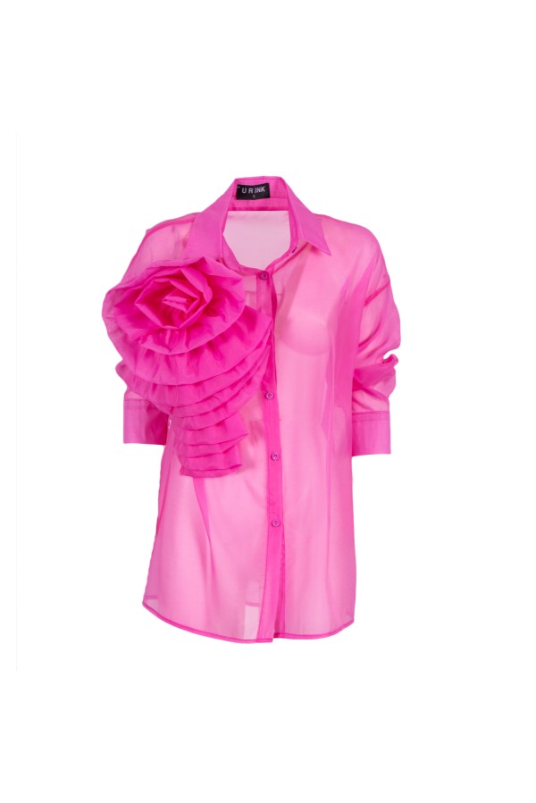 U R Ink EIVISSA 254W49C CAMICIE e BLUSE FUCSIA Presa