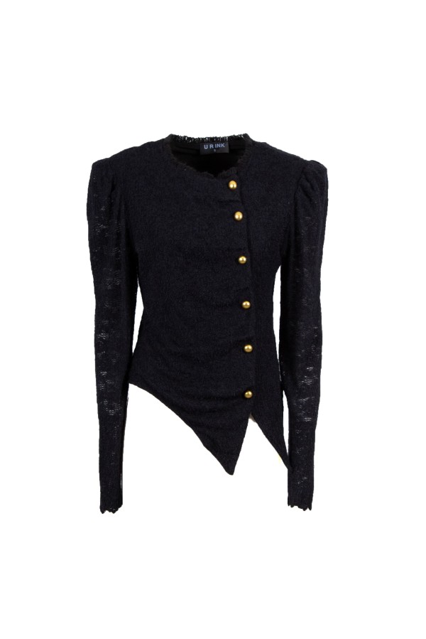 U R Ink HERRADURA 134W4D6 CAMICIE e BLUSE NERO I Più Venduti