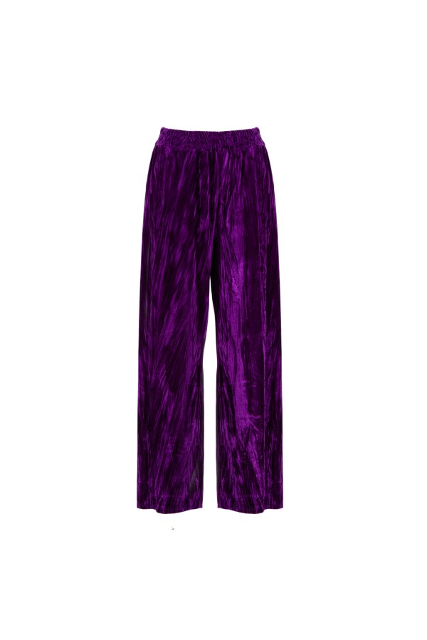 U R Ink PIGUÉ 244W4F8 PANTALONI VIOLA Italy