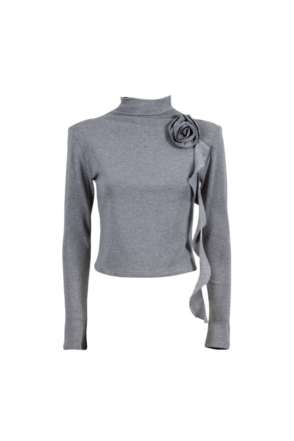 U R Ink BELCHITE 234W44A CAMICIE e BLUSE GRIGIO Spedizione Gratuita