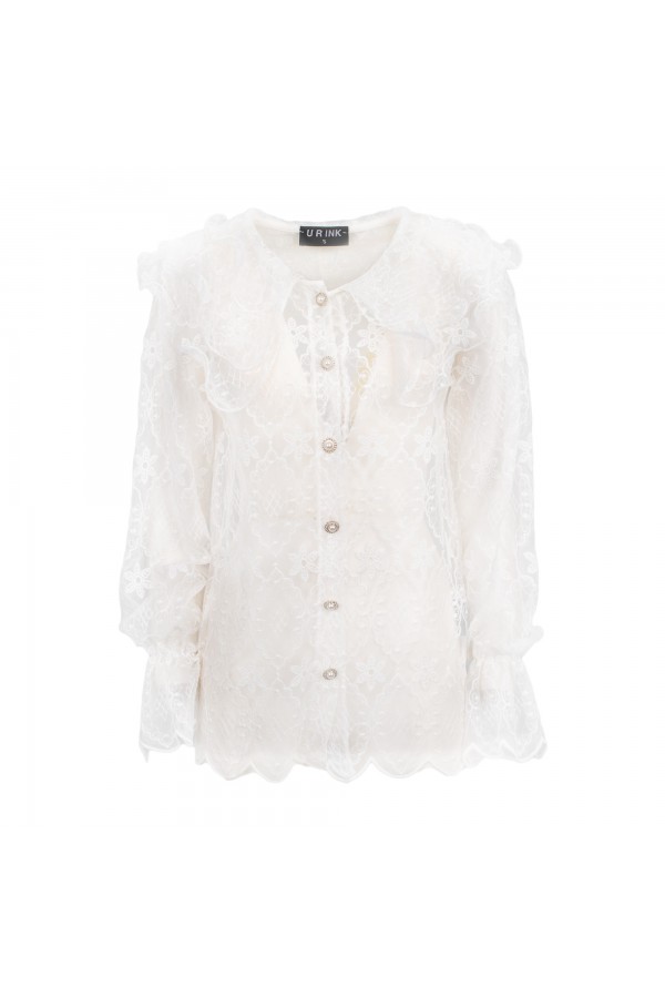 U R Ink MARACAI254W2D7 CAMICIE e BLUSE BIANCO Acquista Ora