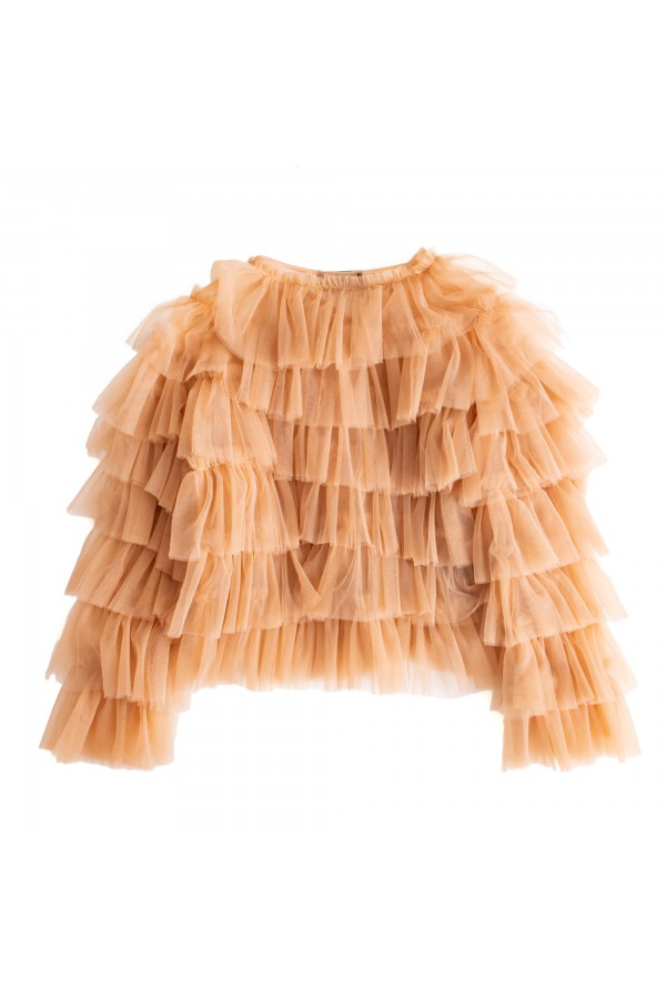 U R Ink POPAJAN234W2B0 CAMICIE e BLUSE BEIGE Prezzo Ridotto