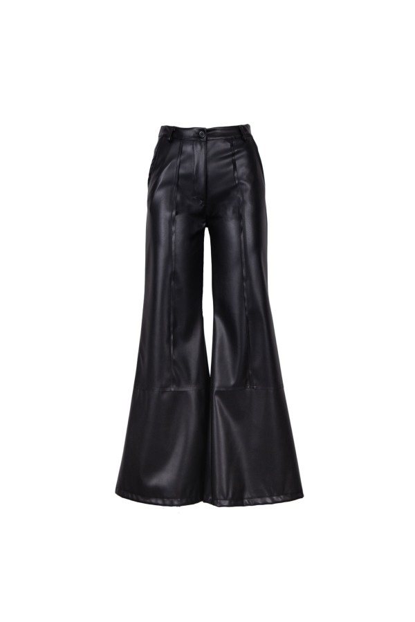 U R Ink CANTEL 244W4D6 PANTALONI NERO In Linea