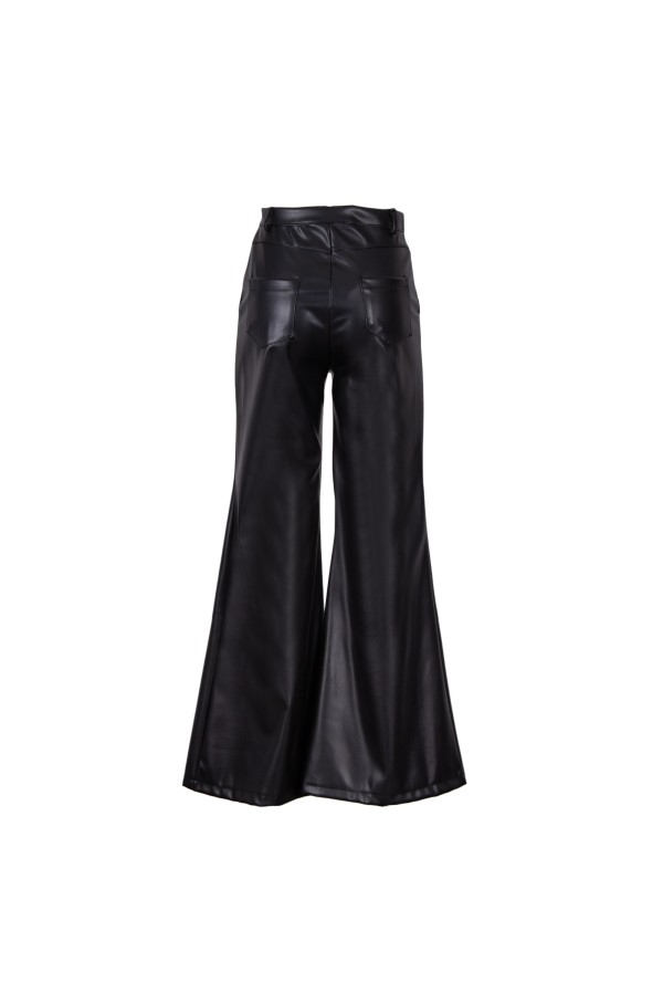 U R Ink CANTEL 244W4D6 PANTALONI NERO In Linea