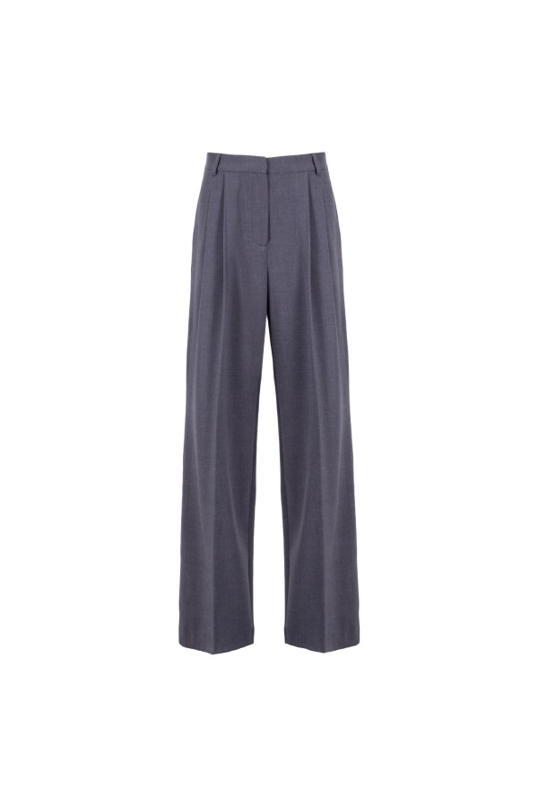 U R Ink BAZA 244W44A PANTALONI GRIGIO Promozione Limitata