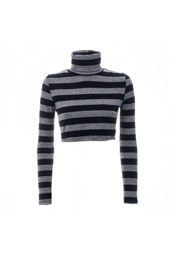 U R Ink MEDELLIN134W2Z9 MAGLIERIA NERO/GRIGIO Sconto