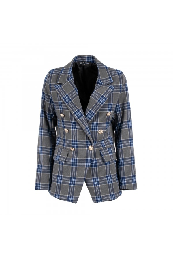 U R Ink LAUREL 404W3L4 GIACCHE CHECK Saldi