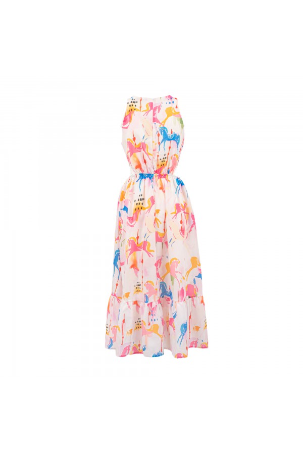 U R Ink LA PAZ 114S3U6ABITI BIANCO-ROSA-BLU Pezzi Unici