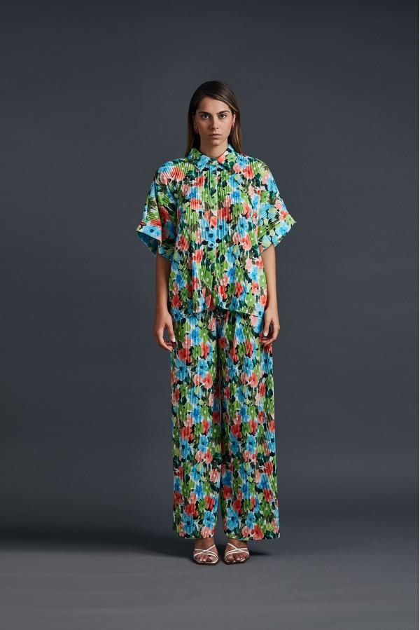 U R Ink TACANÁ244S3C2 PANTALONI MULTICOLORE Affare Del Giorno