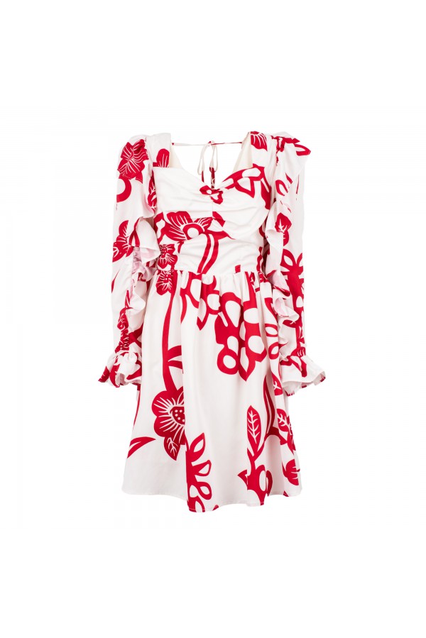 U R Ink JUNIN114S37F ABITI BIANCO/ROSSO Nuovo