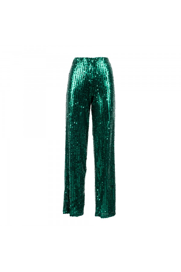 U R Ink ALTE 244W3F2 PANTALONI VERDE Convenienza