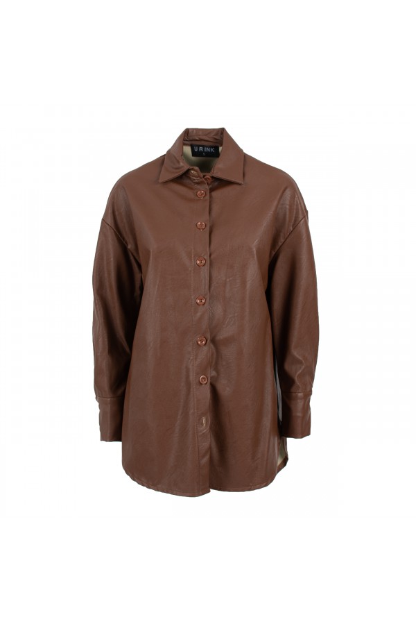 U R Ink SIMONA044W1E4 CAMICIE e BLUSE TOBACCO Pezzi Unici