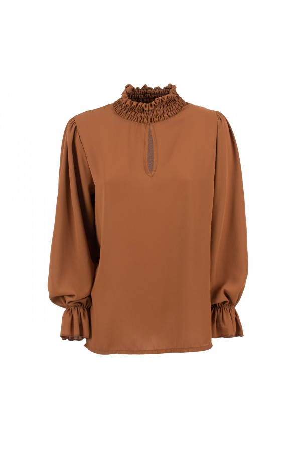 U R Ink VALERIA194W1E4 CAMICIE e BLUSE TOBACCO Offerte