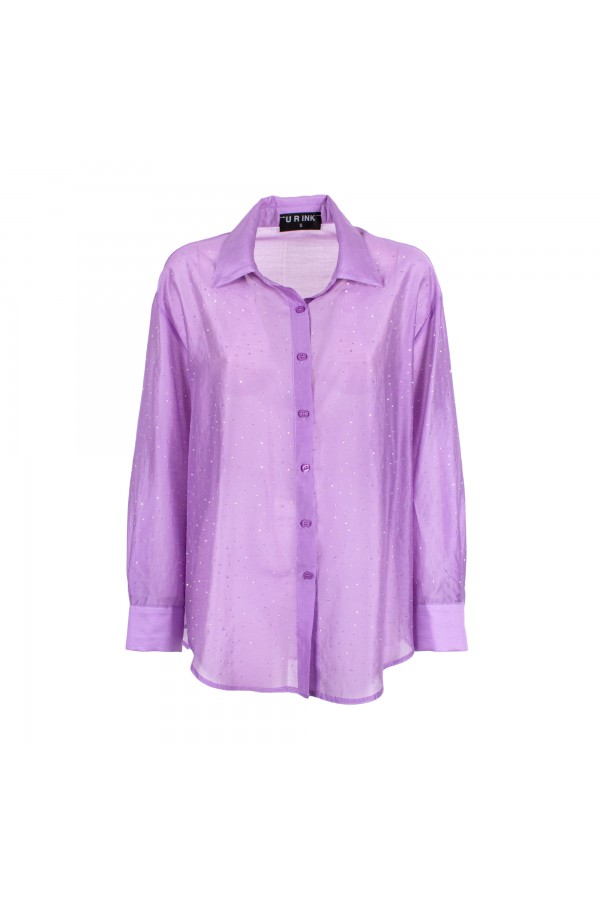 U R Ink PISCO 254S4B9 CAMICIE e BLUSE LILLA In Linea