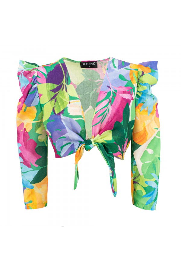 U R Ink AMARANTE124S3C2 TOP e BODY MULTICOLORE Convenienza