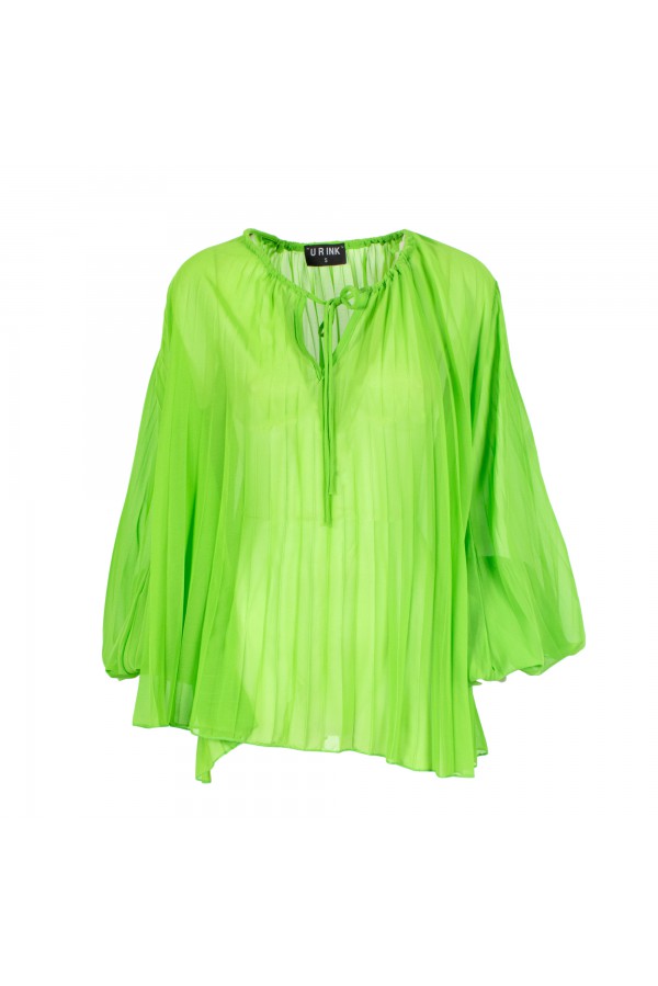 U R Ink OLIVOS 234S4F2 CAMICIE e BLUSE VERDE Economico
