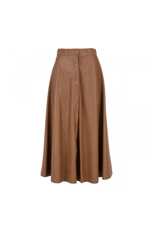 U R Ink DARIA024W1H4 GONNE CARAMEL Affare Del Giorno