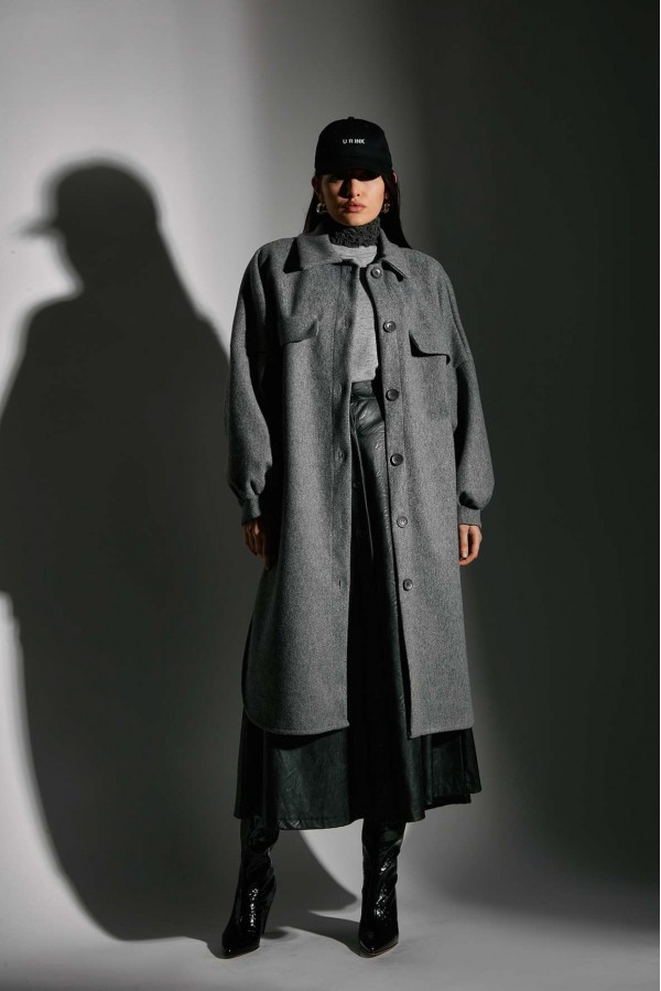 U R Ink DARIA024W1A4 GONNE BLACK Prezzo Ridotto