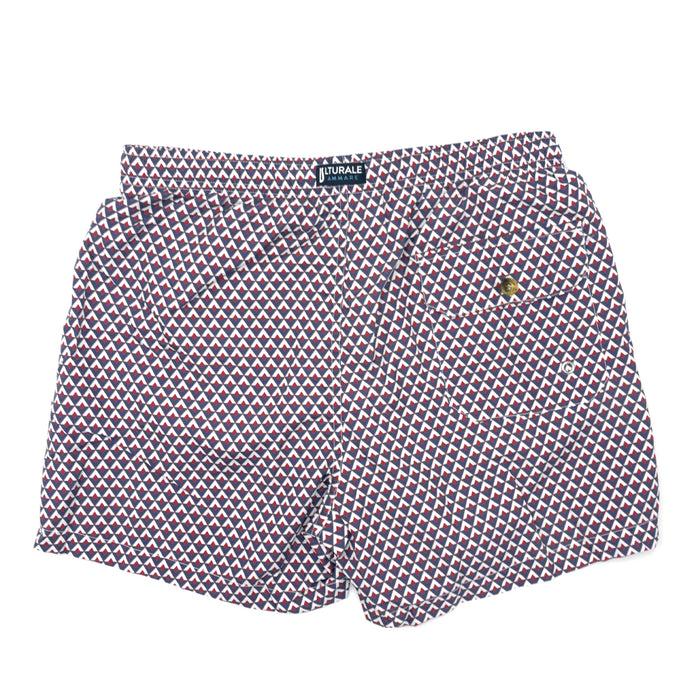 Ulturale Costume con pattern rombi blu bianco e rosso – Ulturale I Più Venduti
