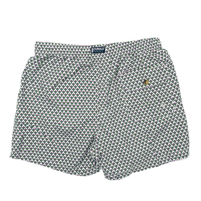 Ulturale Costume con pattern rombi verde bianco e viola – Ulturale Negozio