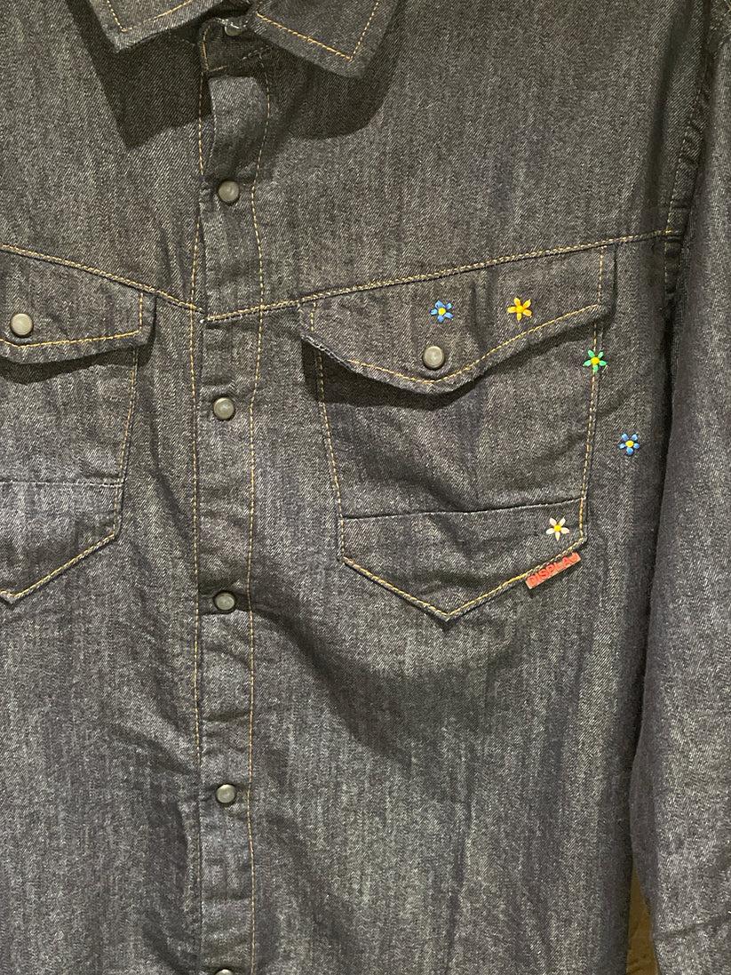 Underground Couture Camicia Denim Displaj Sottocosto
