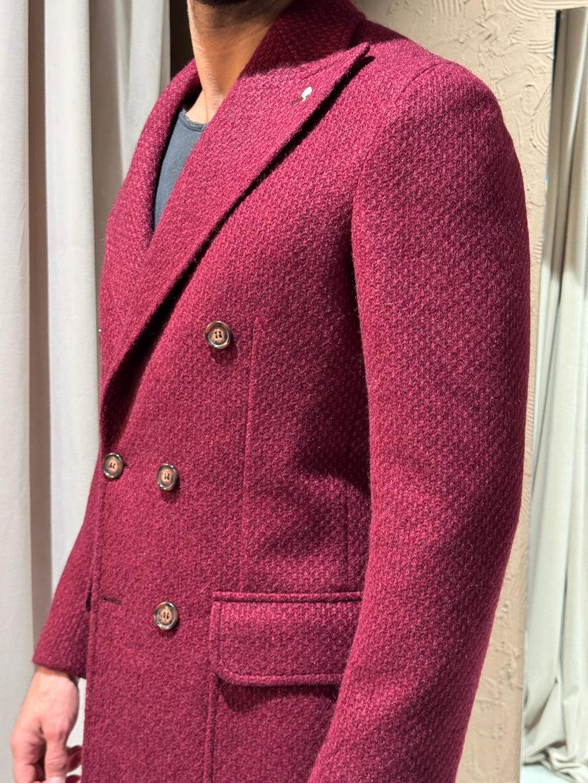 Underground Couture Cappotto Langella Bordeaux Offerta