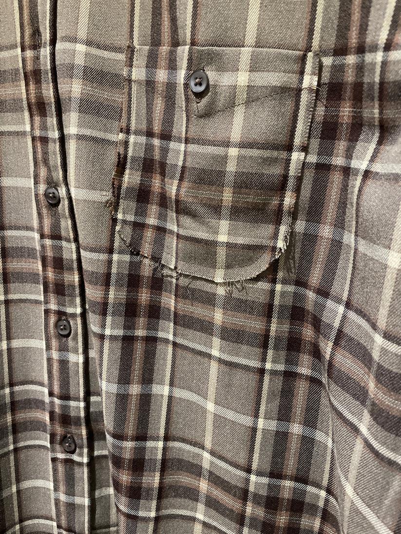 Underground Couture Camicia Quadri Marrone Liberty Rose Online