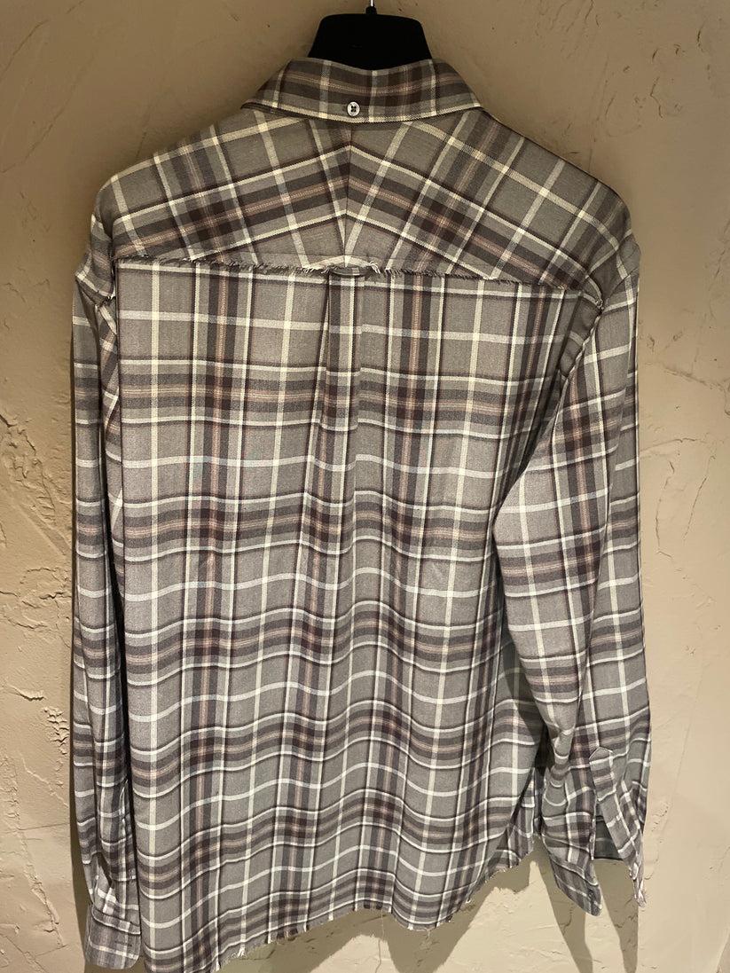 Underground Couture Camicia Quadri Marrone Liberty Rose Online