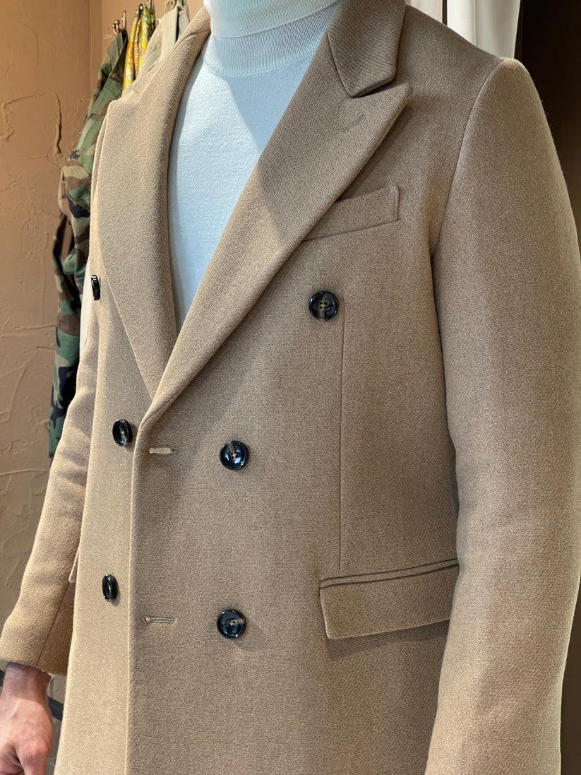 Underground Couture Cappotto Cammello Doppiopetto Vendite Flash