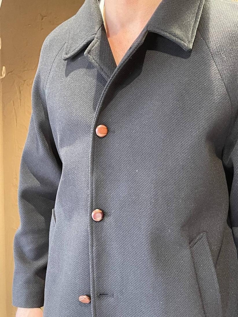 Underground Couture Cappotto Bottone Cuoio In Saldo