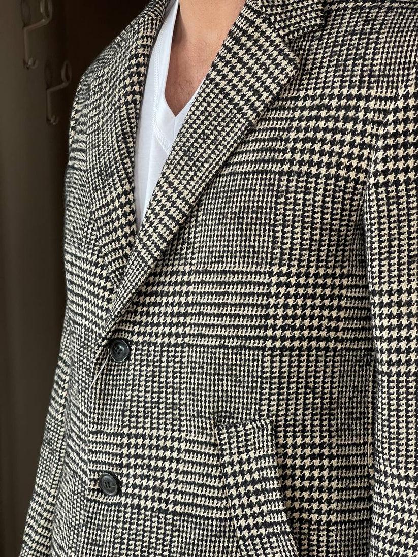 Underground Couture Cappotto Principe di Galles Nuova