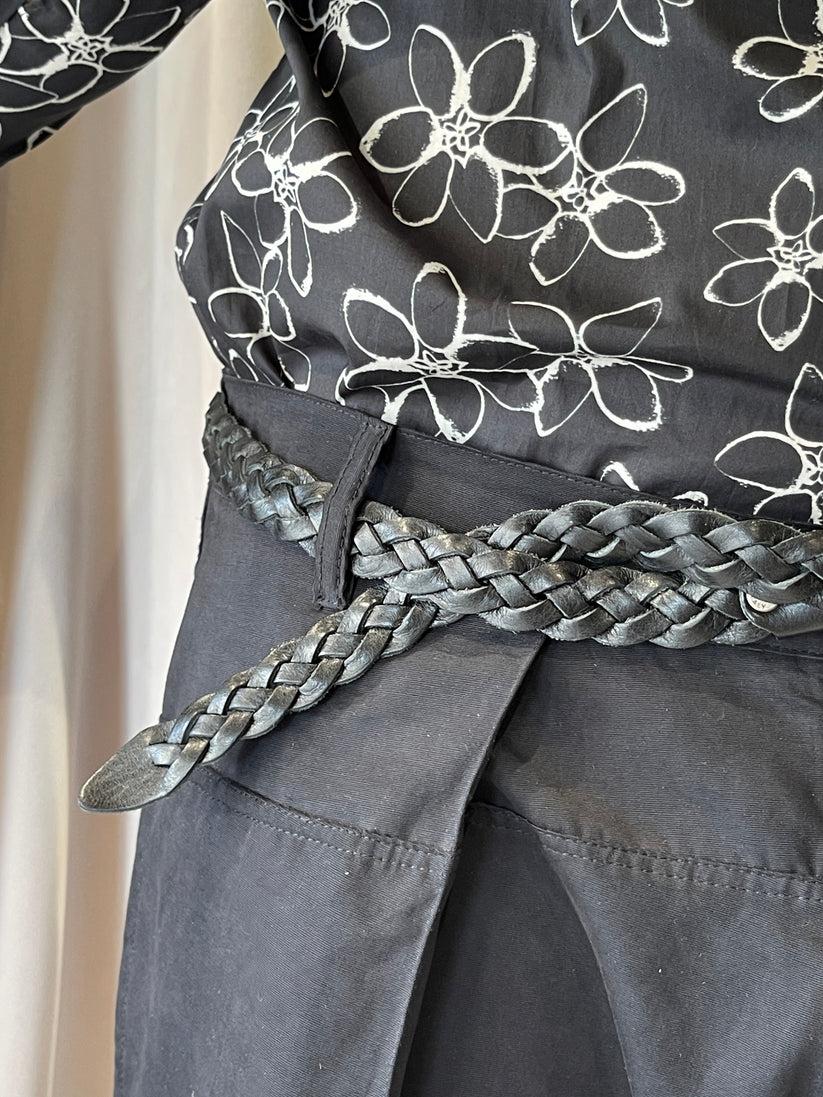 Underground Couture Cintura Intrecciata Nera Shopping Online