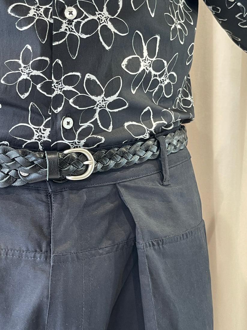 Underground Couture Cintura Intrecciata Nera Shopping Online