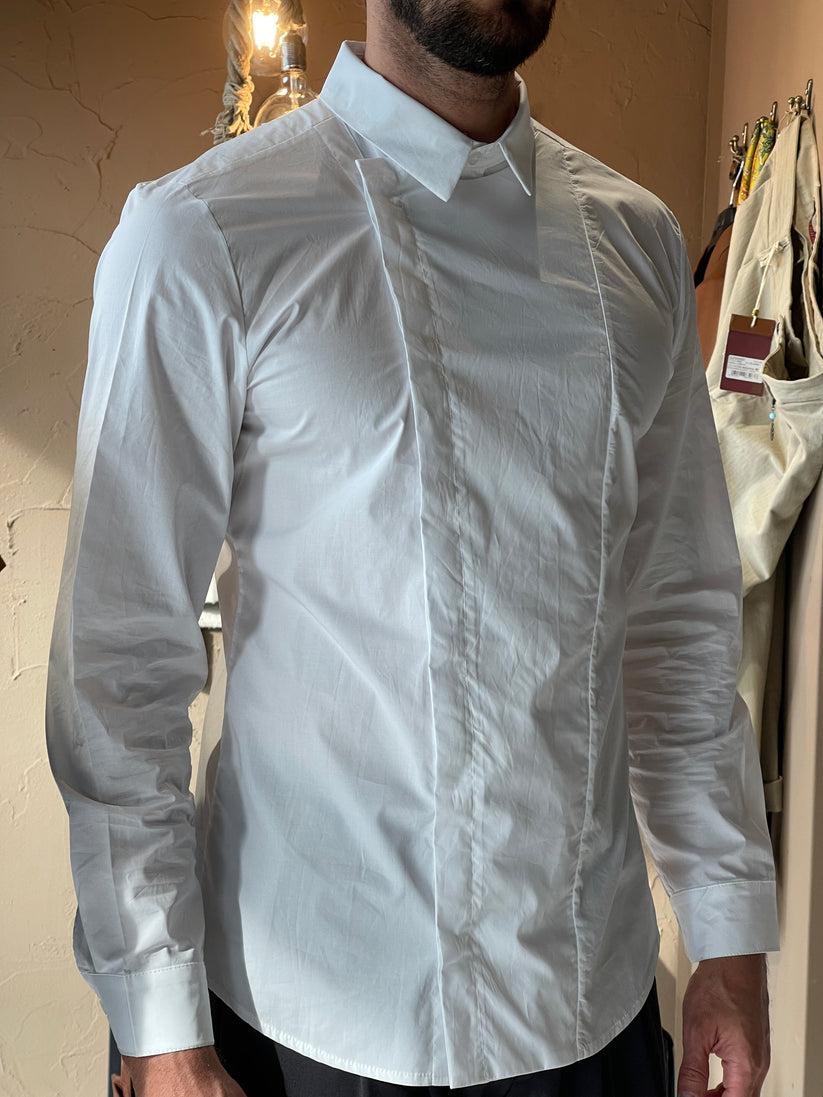 Underground Couture Camicia Parigi Bianca Doppia chiusura Online