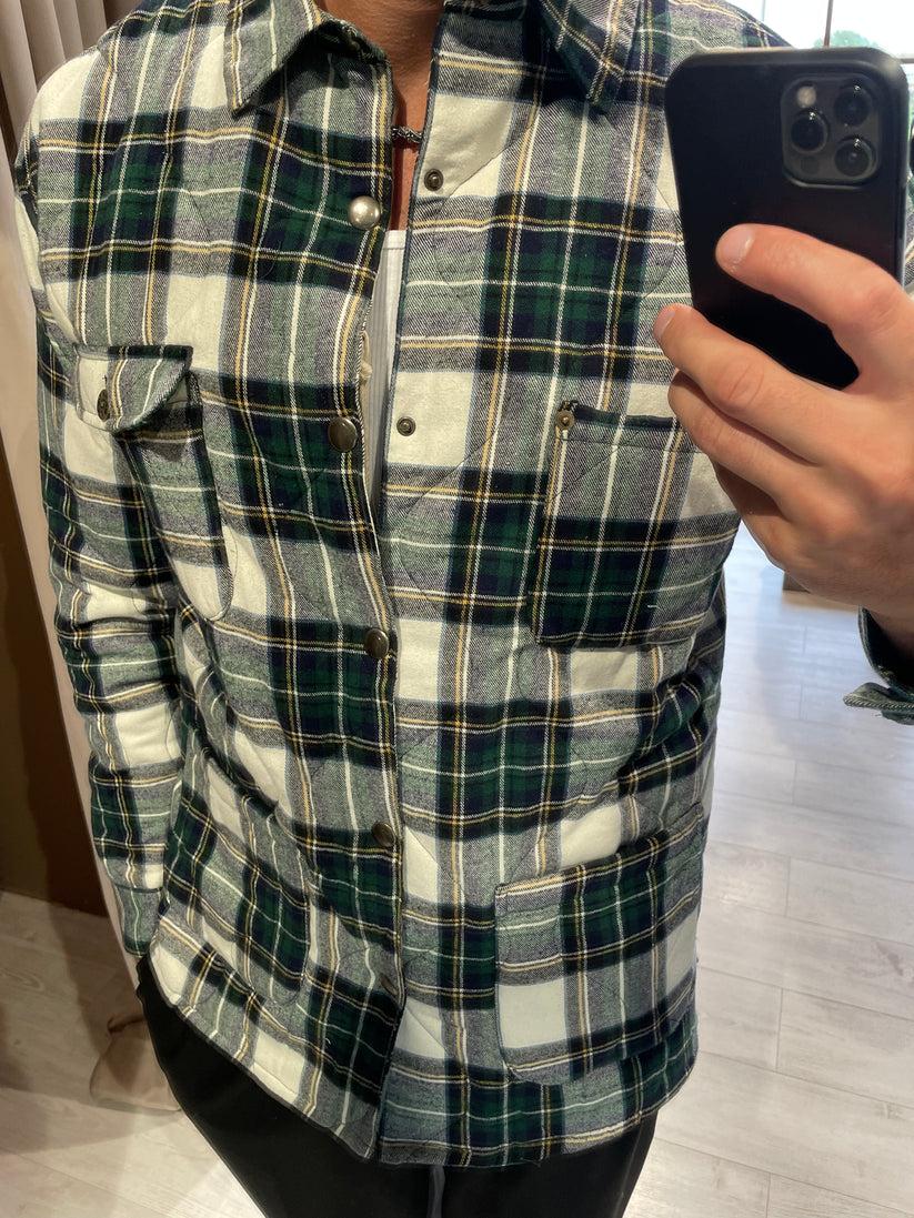 Underground Couture Camicia Imbottita Telecruda In Vendita