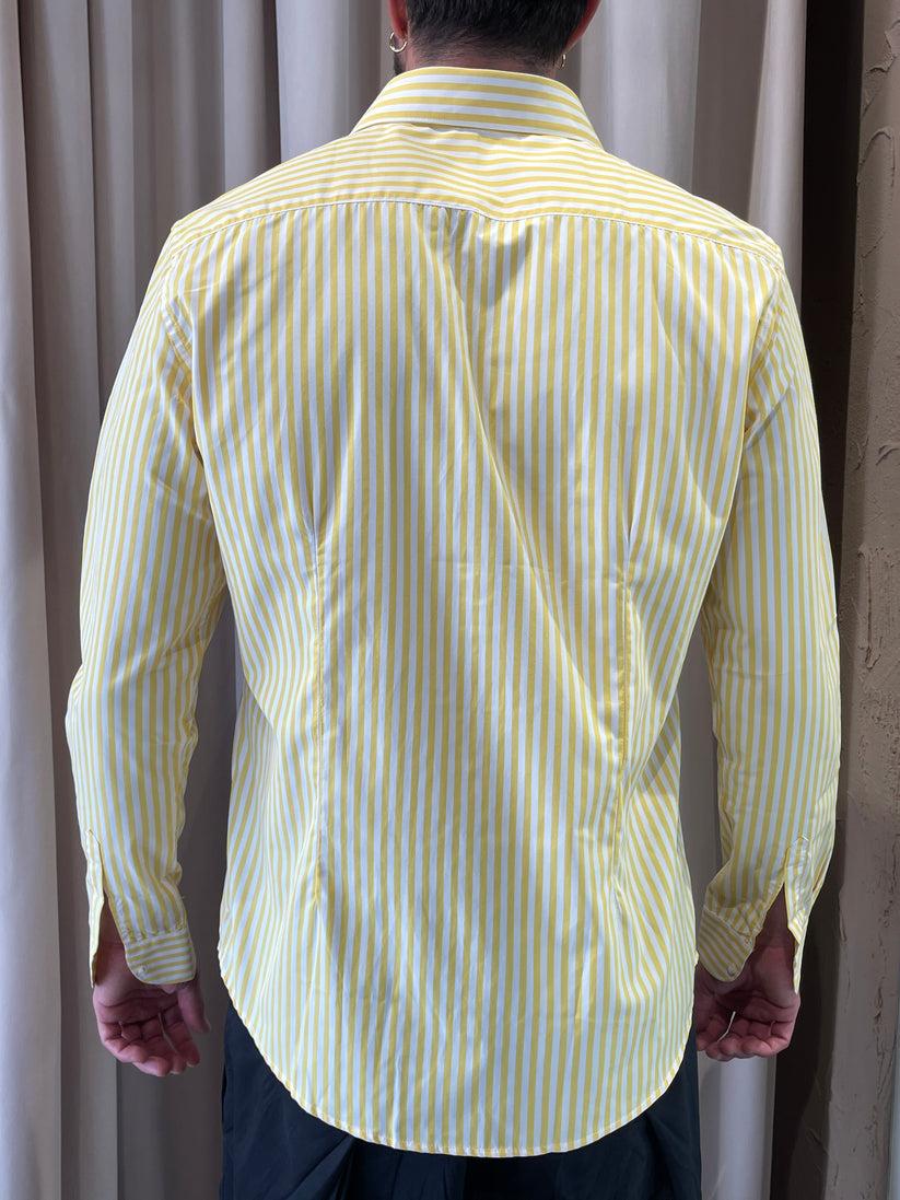 Underground Couture Camicia Riga Gialla Offerte