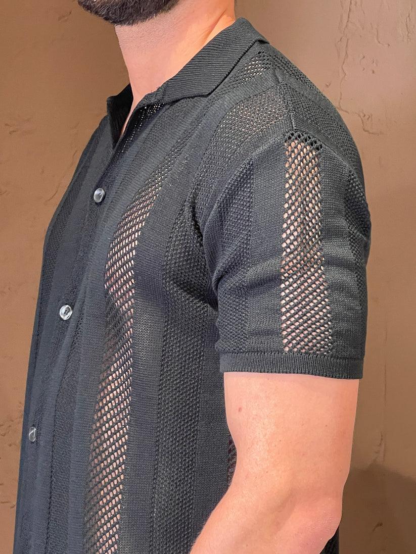 Underground Couture Camicia Nera Filo I Più Venduti