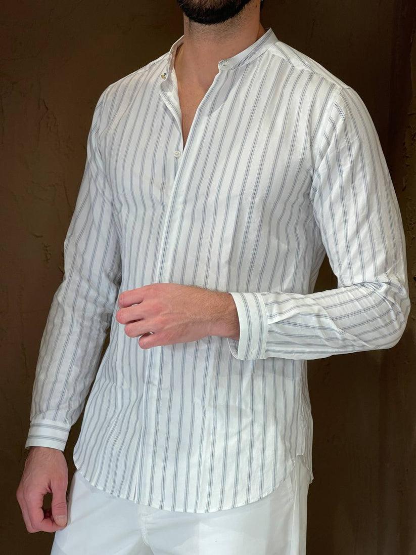 Underground Couture Camicia Liberty Rigata Vendite Flash