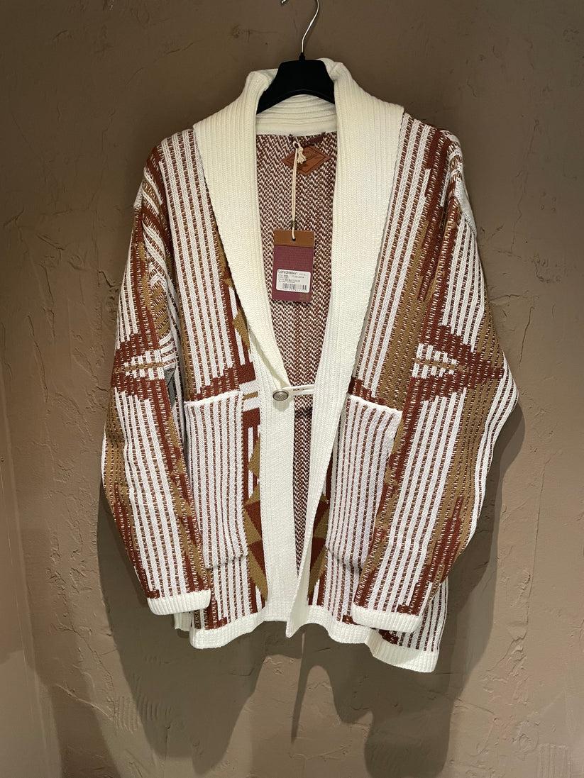Underground Couture Cardigan Lana Etnico Italia