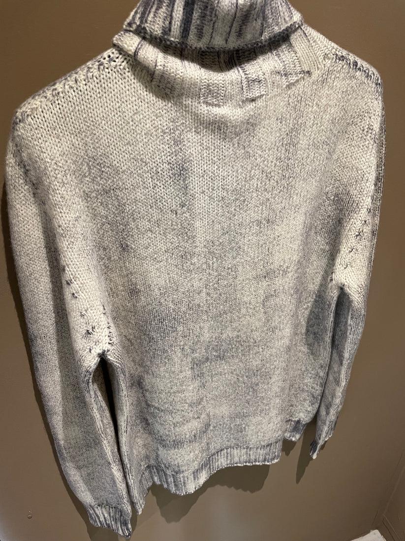 Underground Couture Maglione Dolcevita Areografato Pezzi Unici