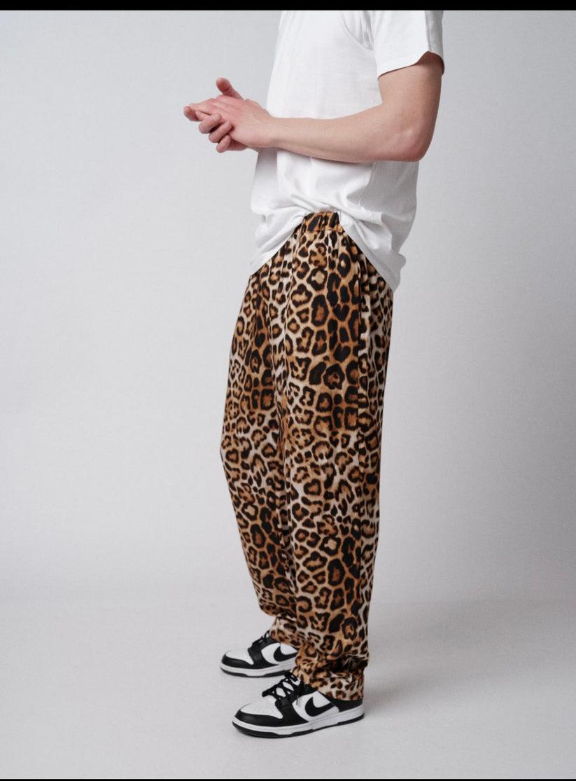 Underground Couture Pantalone Animalier Tencel Qualità Garantita
