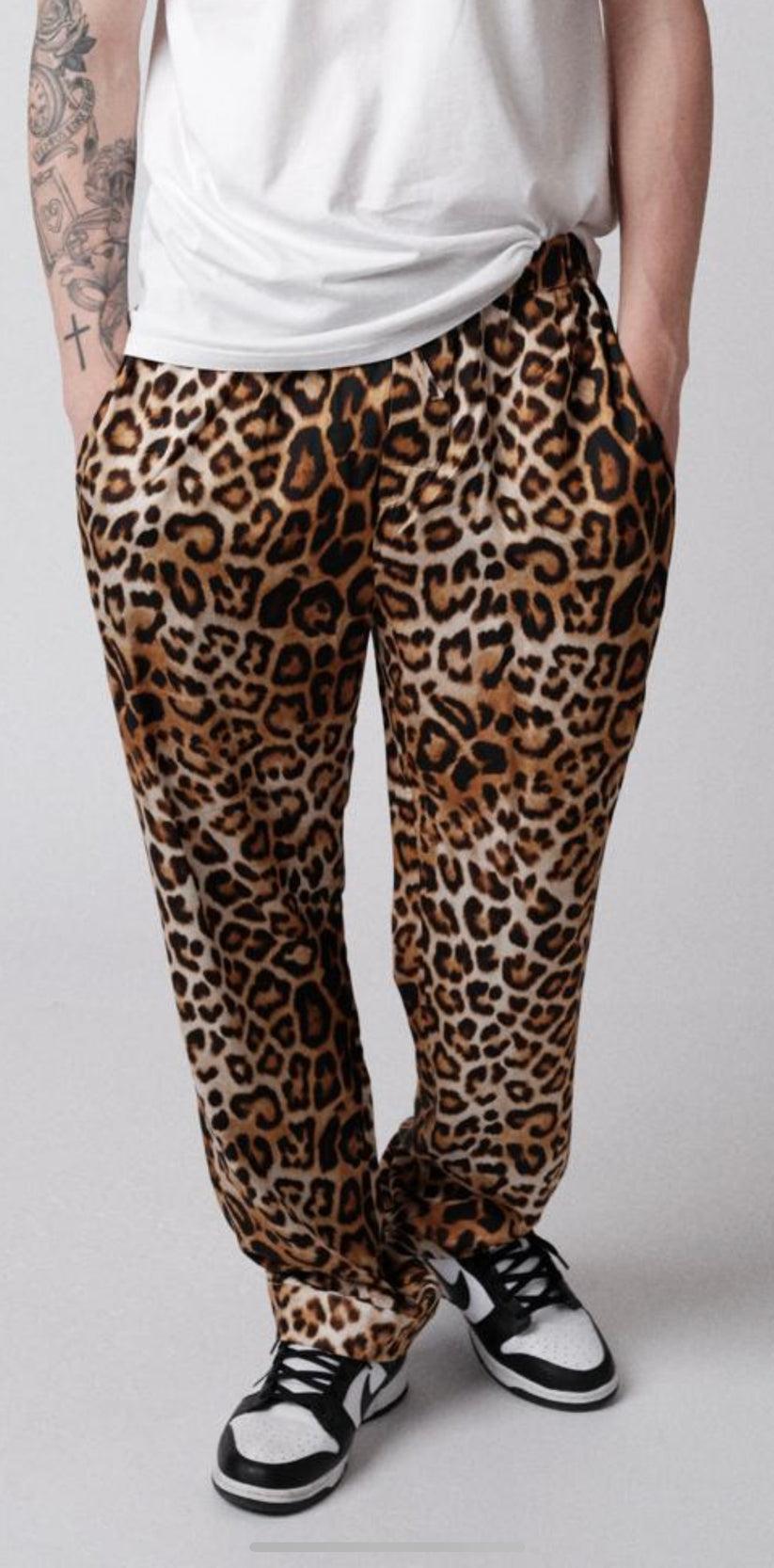 Underground Couture Pantalone Animalier Tencel Qualità Garantita