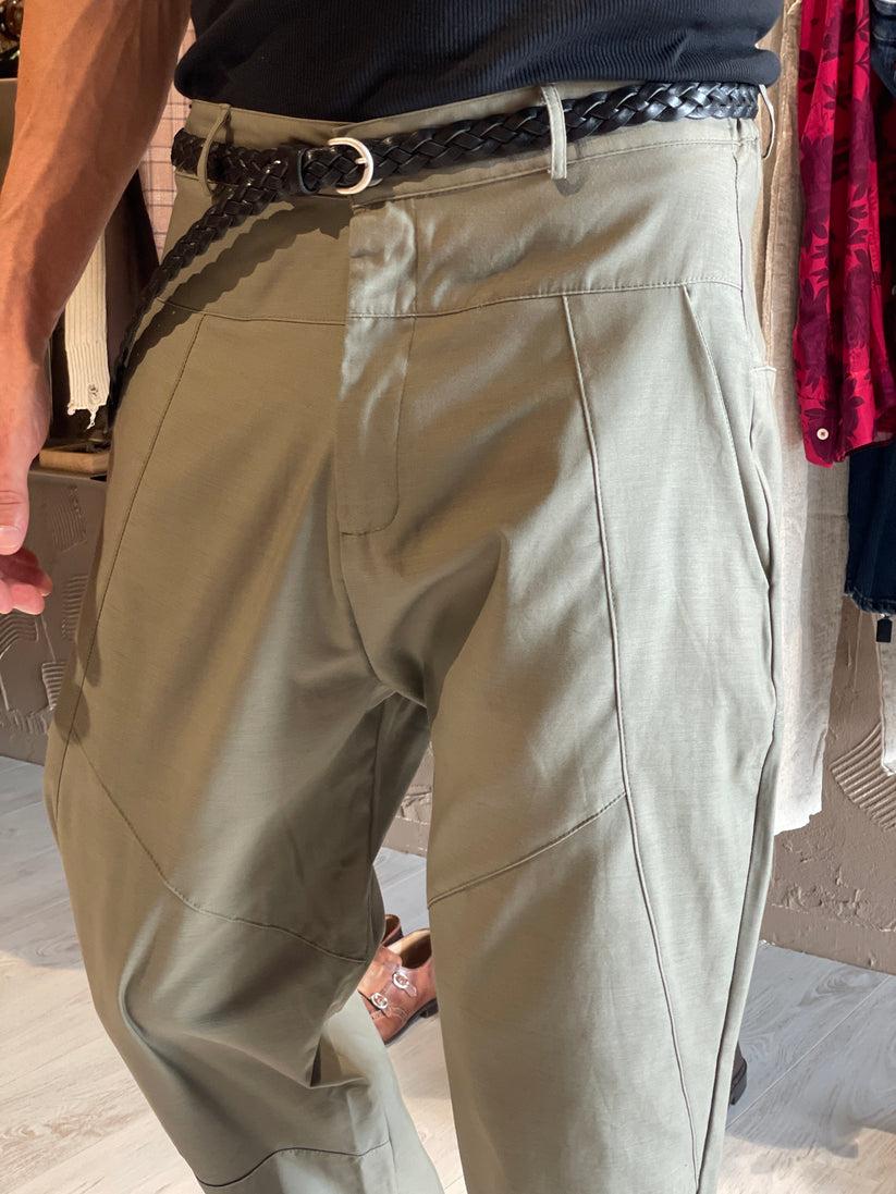 Underground Couture Pantalone Franky Verde Grandi sconti