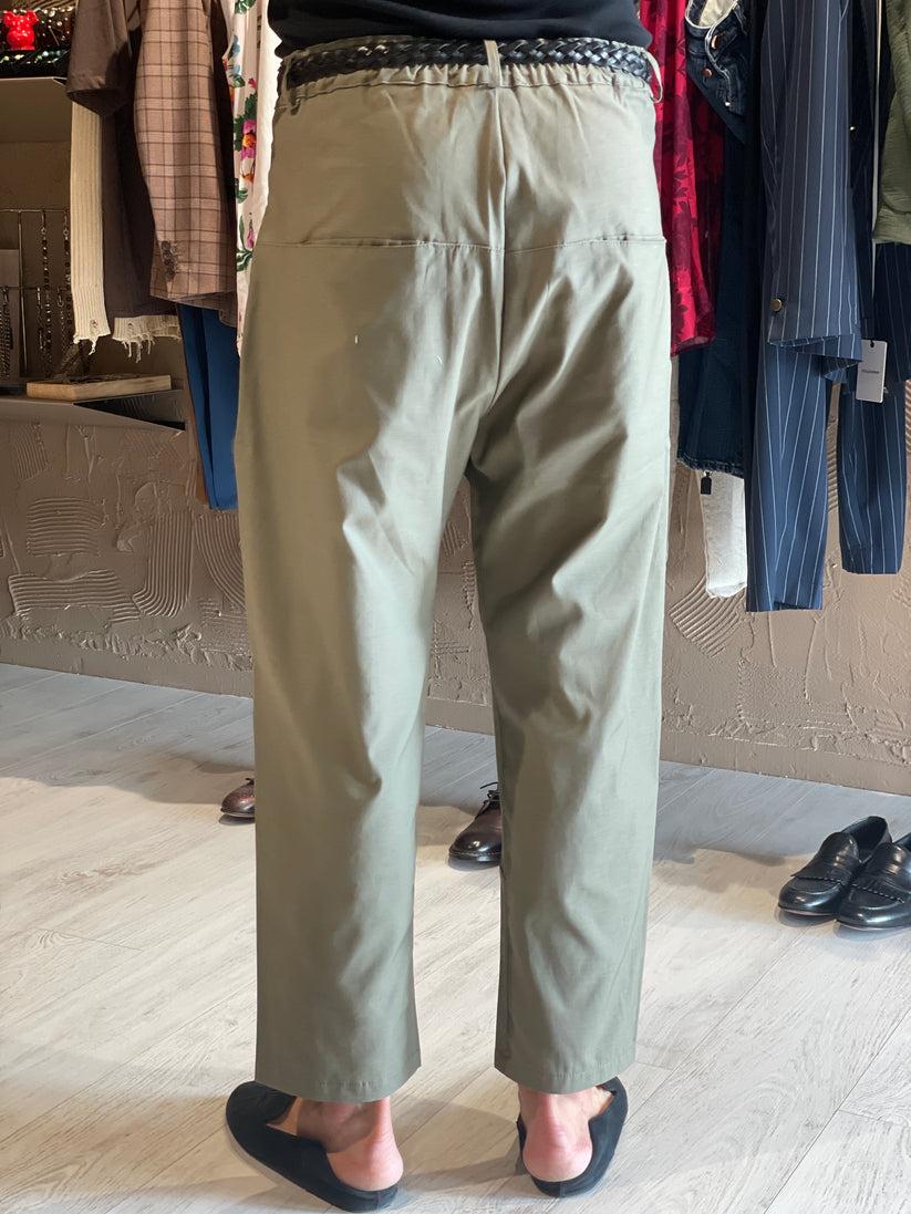 Underground Couture Pantalone Franky Verde Grandi sconti
