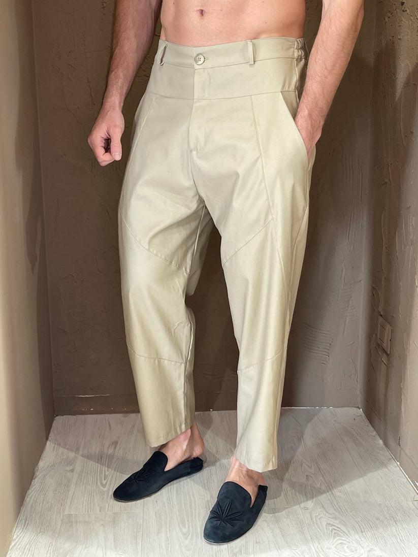 Underground Couture Pantalone Franky Beige Promozione Limitata